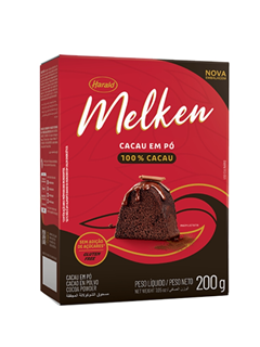 CACAU EM PÓ HARALD MELKEN ALCALINO 100% 200GR