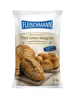 MIX PÃO LEVE INTEGRAL FLEISCHMANN 2X5KG
