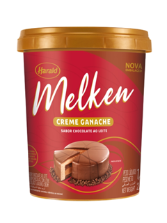 GANACHE CHOCOLATE AO LEITE HARALD 1KG