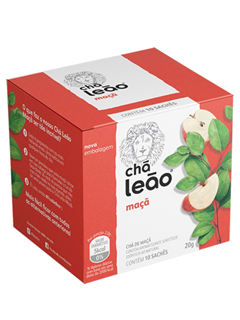 CHÁ LEÃO FUZE MAÇÃ 2X10X2GR