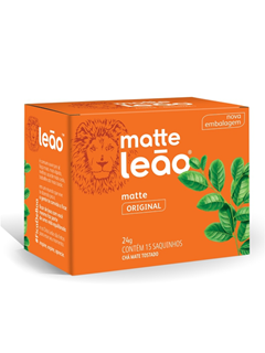 CHÁ LEÃO MATTE NATURAL 3X15X1,6GR