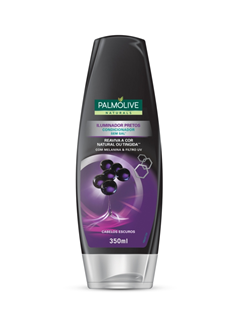 CONDICIONADOR PALMOLIVE NATURALS ILUMINADOR PRETOS 6X350ML
