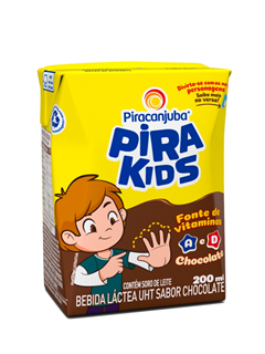 BEBIDA LÁCTEA PIRAKIDS CHOCOLATE 200ML