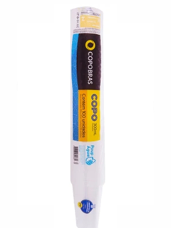 COPO COPOBRAS TRANSP 300ML 100UN