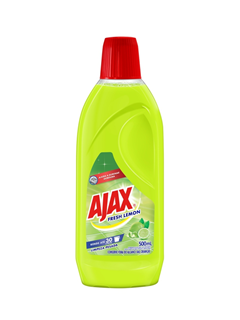 LIMPADOR AJAX LIMPEZA PESADA FRESH LIMÃO 12X500ML