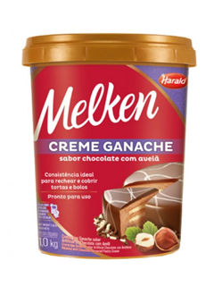 GANACHE CHOCOLATE COM AVELÃ HARALD 1KG