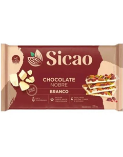 CHOCOLATE BARRA BRANCO SICAO GOLD 2,1KG