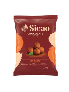 CHOCOLATE EM PÓ 50% CACAU SICAO 1,01KG