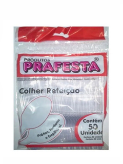 COLHER REFEIC?O PREMIUM CRISTAL 50 UNIDADES