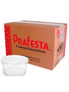 POTE COM LACRE 500ML 100 UNIDADES