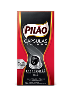 CAPSULAS PILÃO ESPRESSO 12 10X5,2GR