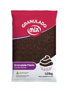 CHOCOLATE GRANULADO MACIO ESCURO MIX 1,01KG