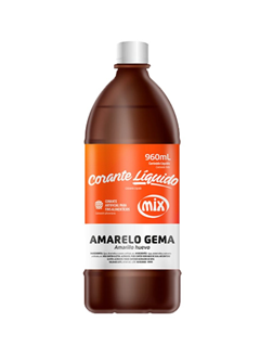 CORANTE MIX AMARELO GEMA LÍQUIDO 960ML