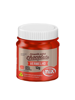 CORANTE MIX PARA CHOCOLATE VERMELHO PÓ 12GR