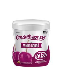 CORANTE MIX VINHO BORDÔ PÓ 100GR
