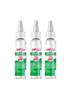 CORANTE MIX SOFTGEL VERDE HORTELÃ 60GR
