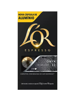 CAPSULAS LOR ALUMÍNIO ONYX 10X5,2GR