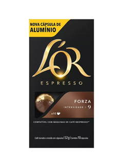CAPSULAS LOR ALUMÍNIO FORZA 10X5,2GR