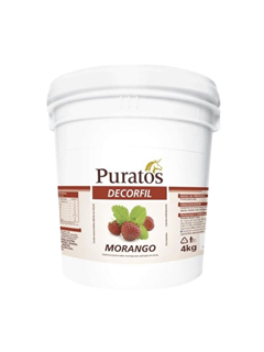 COBERTURA DECORFIL PURATOS MORANGO 4KG