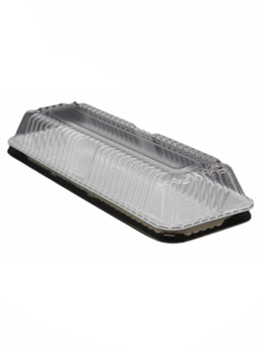 EMBALAGEM RETANGULAR PARA FATIA 400 GRAMAS GALVANOTEK G 63M 100 UNIDADES