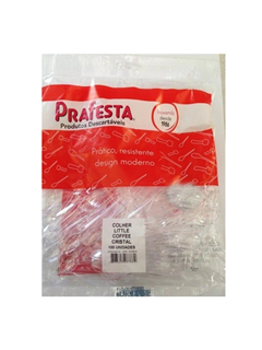 COLHER LITTLE COFFEE CRISTAL 100UN