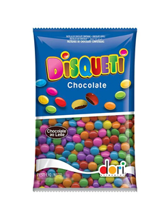 CONFEITO DISQUETI SORTIDO DORI 500G