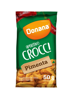 SALGADINHO DONANA CROCC PIMENTA 50GR