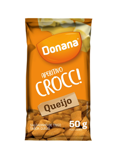 SALGADINHO DONANA CROCC QUEIJO 50GR