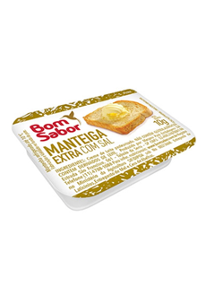 MANTEIGA BLISTER C/SAL BOM SABOR 144X10G