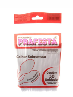 COLHER REFEIC?O PREMIUM CRISTAL 50 UNIDADES