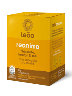 CHA LEAO FUNCIONAL REANIMA 10X2G