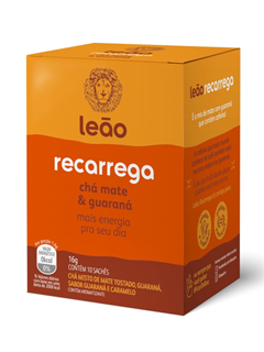 CHA LEAO FUNCIONAL RECARREGA 10X1,6G