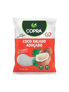 COCO RALADO UMIDO/ADOCADO COPRA 100G