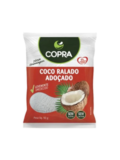 COCO RALADO UMIDO/ADOCADO COPRA 50G