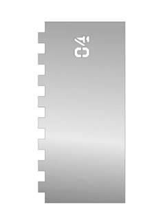 ESPATULAS INOX N.04 UN