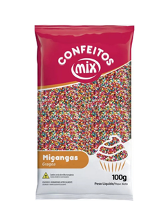 CONFEITO MICANGA MIX 8 CORES 100G