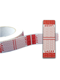 LACRE P/ LANCHE VERMEL 30X90 PLUMA 500UN