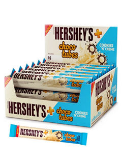 CHOCOTUBES HERSHEYS COOKIE CREME 25G