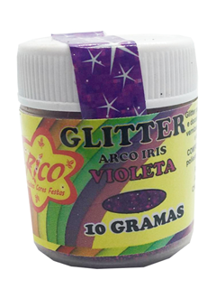 GLITER ARCO IRIS VIOLETA 10G
