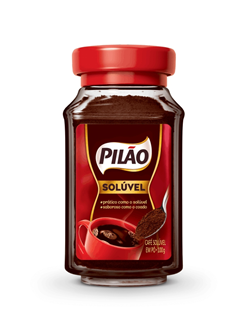 CAFE PILAO SOLUVEL COADO VIDRO 100G