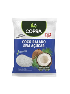 COCO RALADO FINO S/ ACUCAR COPRA 50G