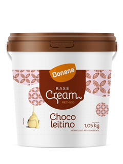 BASE CREAM CHOCO LEITINO DONANA 1,050KG