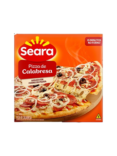 PIZZA CALABRESA SEARA 460G