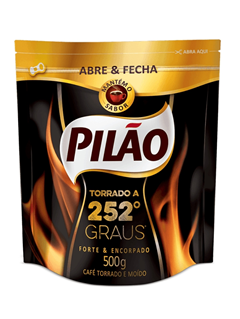 CAFE PILAO ABRE FECHA 252 GRAUS 500G