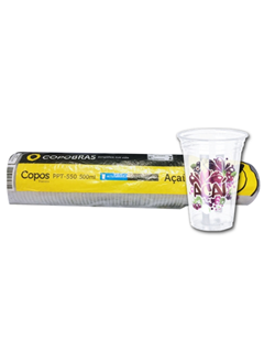 COPO COPOBRAS ACAI TRANSP PP 500ML 50UN 