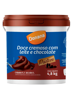 DOCE DE LEITE DONANA C/ CHOC 4,8KG