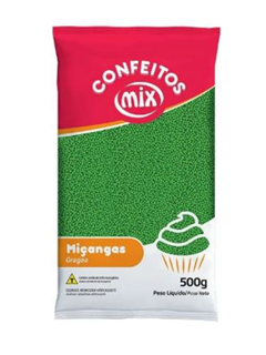 CONFEITO MICANGA MIX VERDE 500G