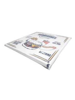 PAPEL IMPERMEAVEL HAMBURGUER 38X38 500FL
