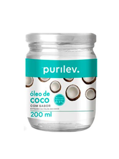 OLEO COCO PURILEV C/SABOR VD 200ML