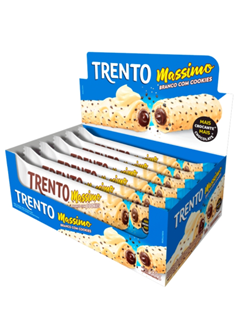 WAFER TRENTO PECCIN MAS BRNCO/COOKIE 30G